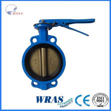 Skillful manufacture sanitary stainless steel weld butterfly valve
